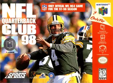 NFL Quarterback Club 98 (USA) box cover front